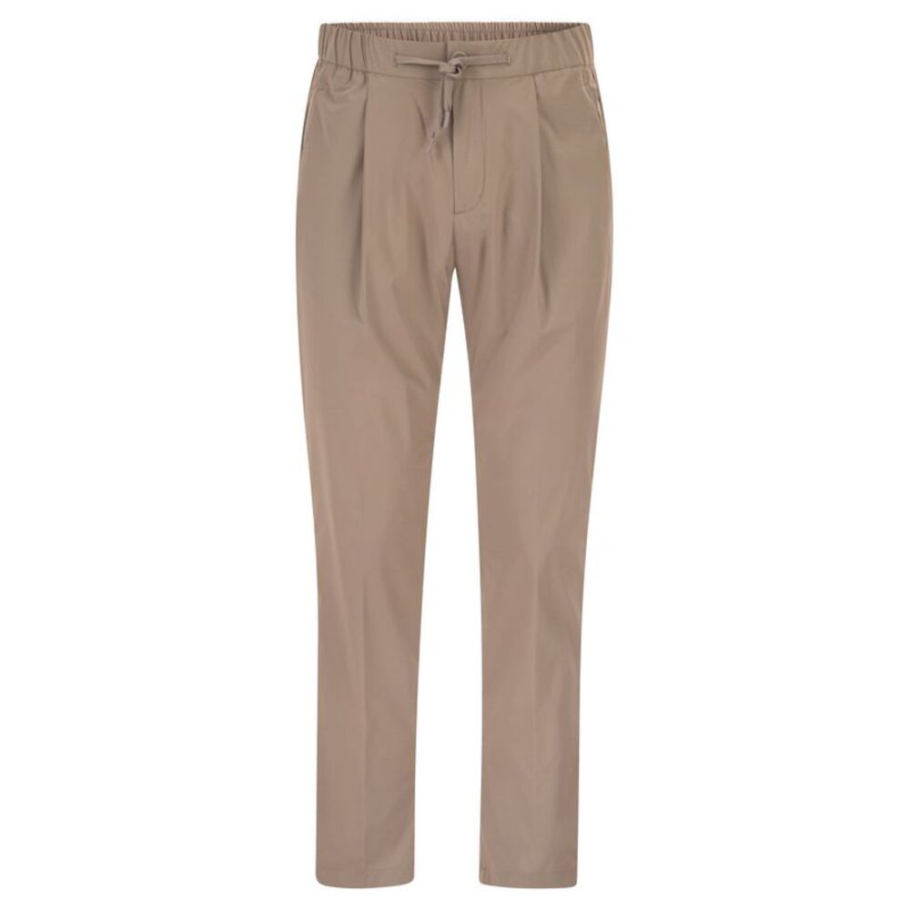 Herno Men Stretch Nylon Trousers